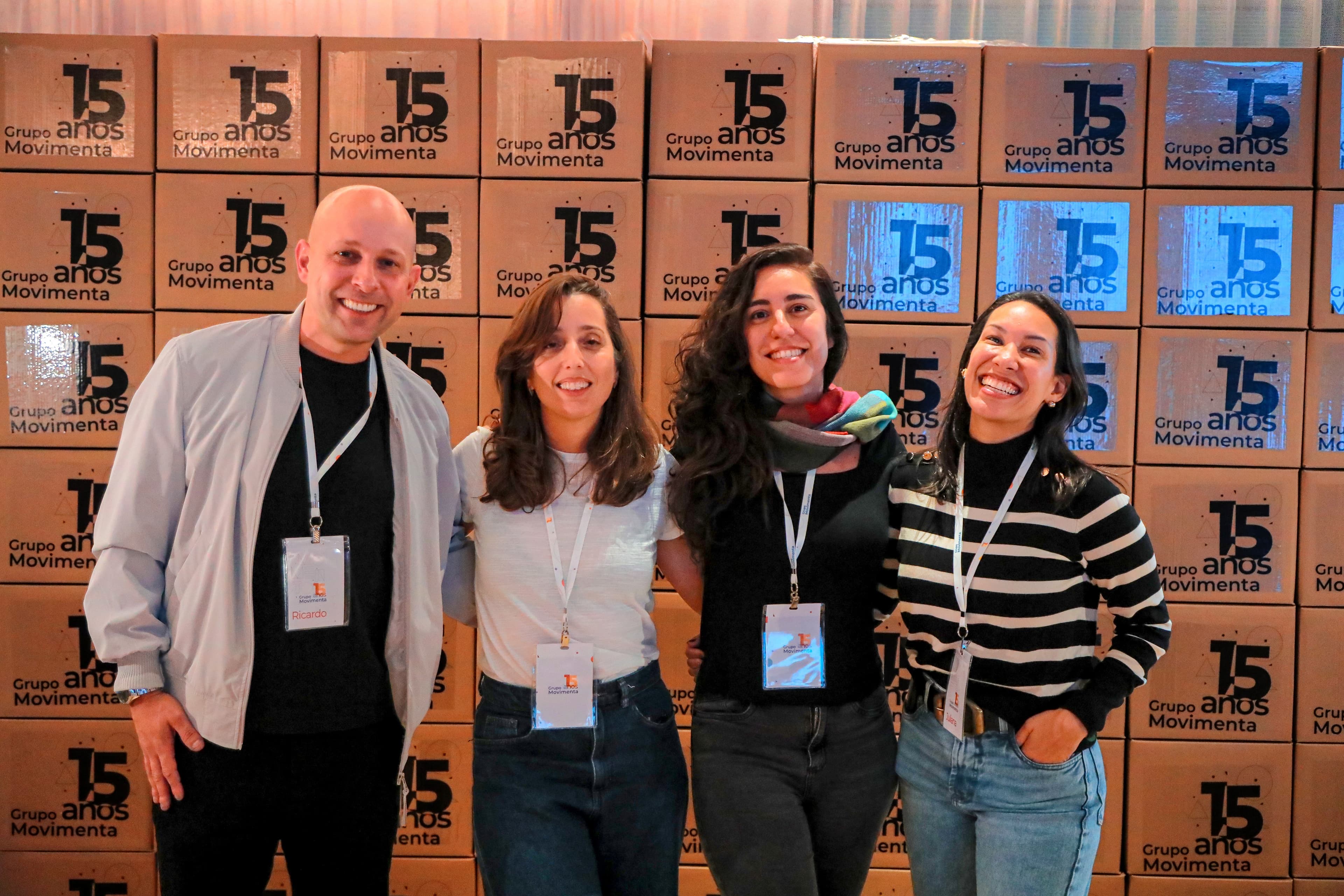 Ricardo Tasso registra sua participação na convenção que celebrou os 15 anos do Grupo Movimenta.