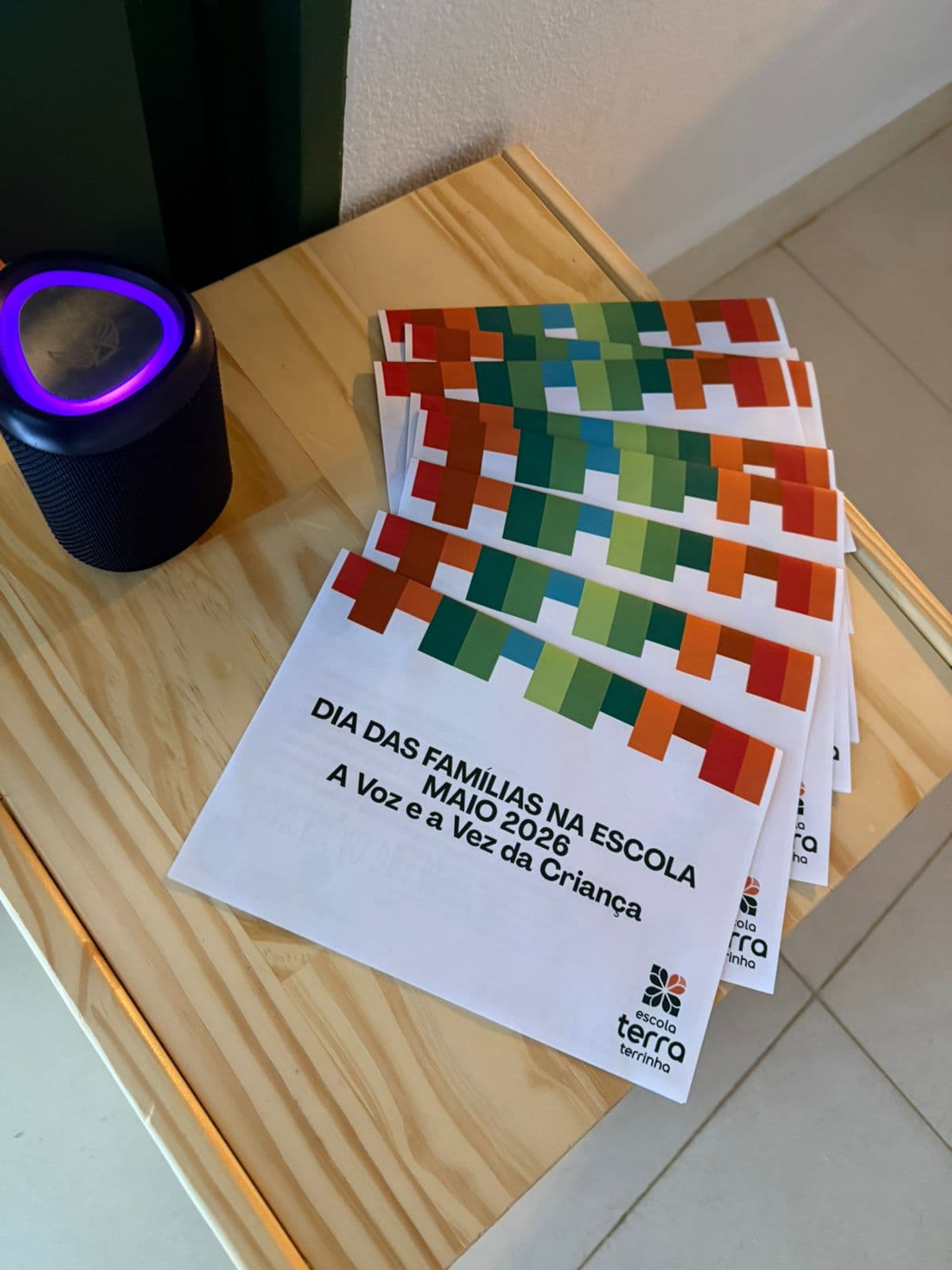 Um espaço preparado com cuidado